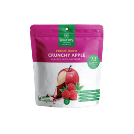 Freeze Dried Crunchy Apple & Raspberry with Probiotic 6 x 18g
