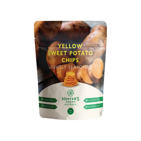 Yellow Sweet Potato Crisps 50g