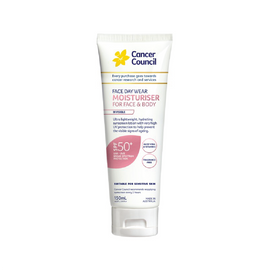 Cancer Council SPF 50+ Face & Body Moisture 150ml