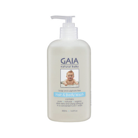 Gaia Natural Baby Hair & Body Wash 500ml