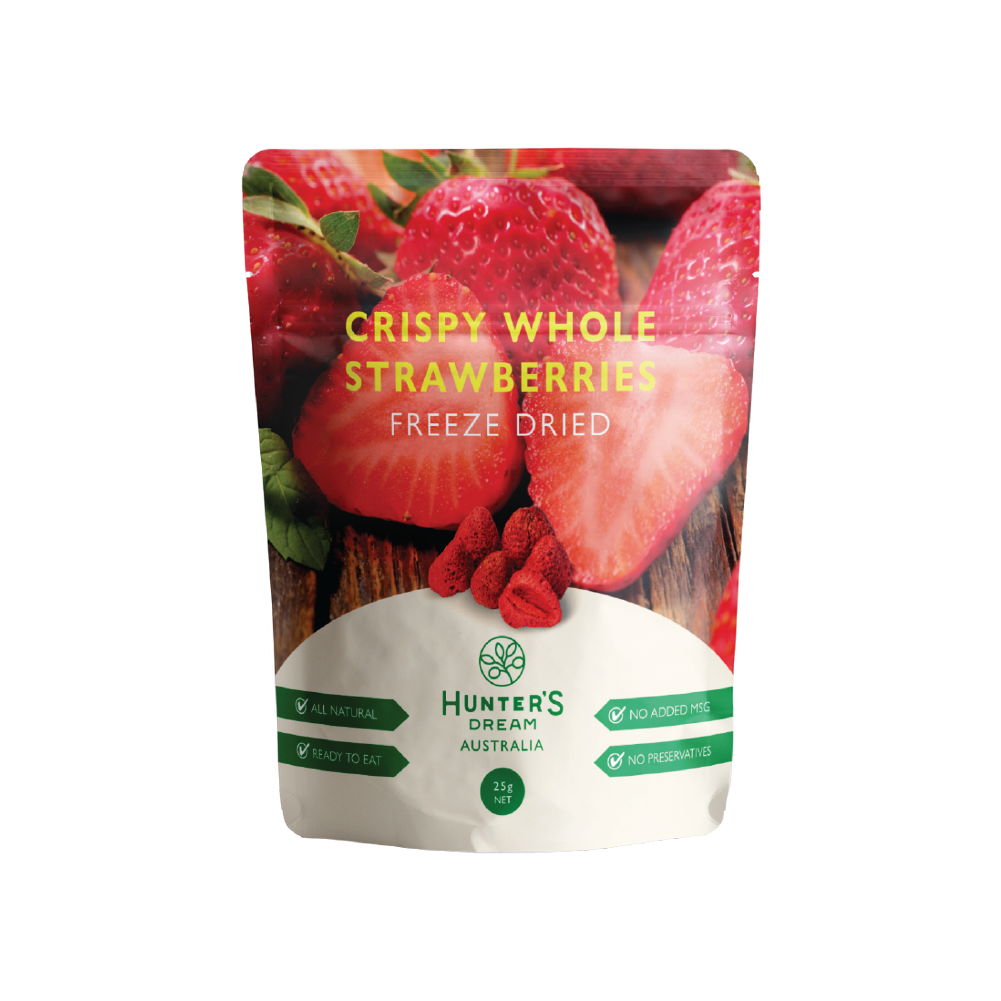 Crispy Whole Strawberry 25g